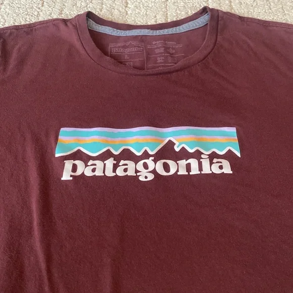 Patagonia P-6 Logo Organic Cotton Crew Tee - Picture 4 of 10
